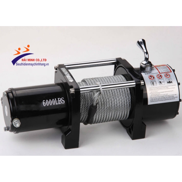 Tời điện kéo xe Yamafuji 6000LBS (12-24V)